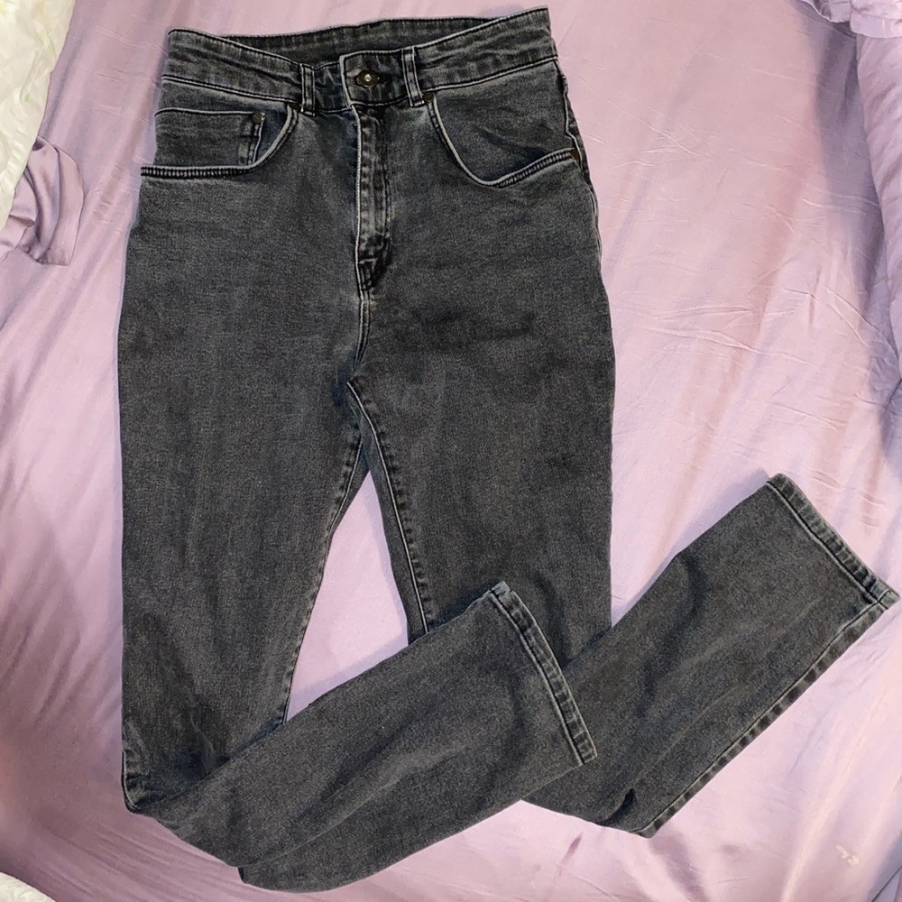Ragged Priest Black Boyfriend Jeans